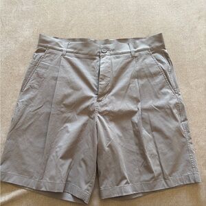 lululemon athletica Men's Beige Flat Front Shorts